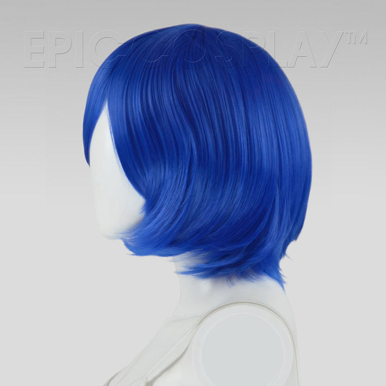 Chronos 14 Inch Dark Blue Short Cosplay Wig 