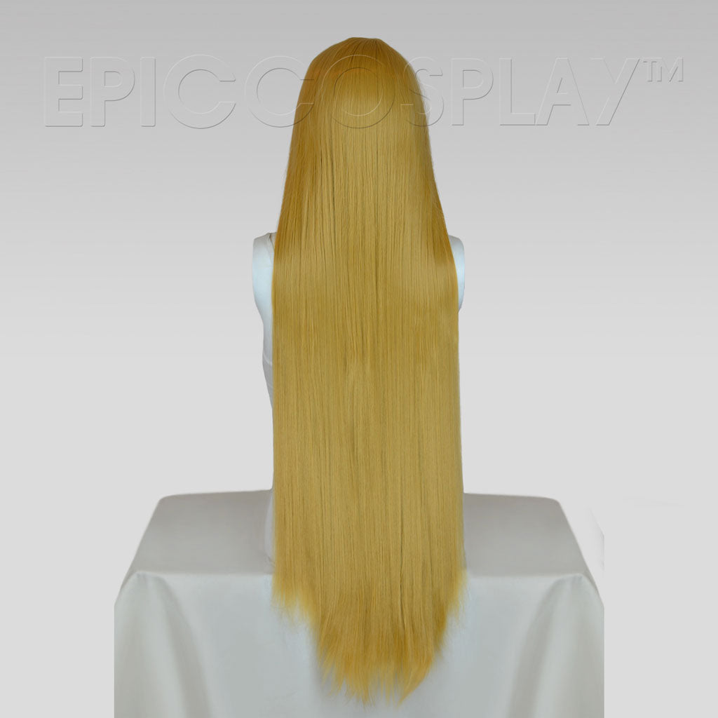 long blonde cosplay wig straight