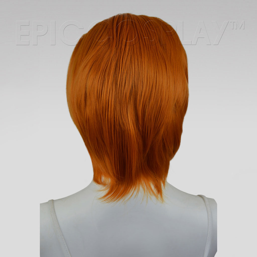 orange anime wig