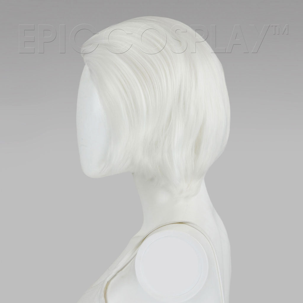 white anime wig