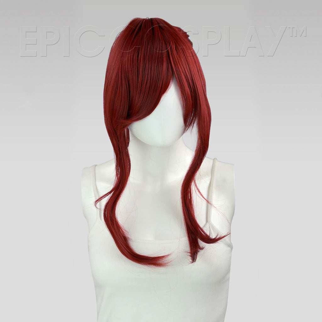 red cosplay wig