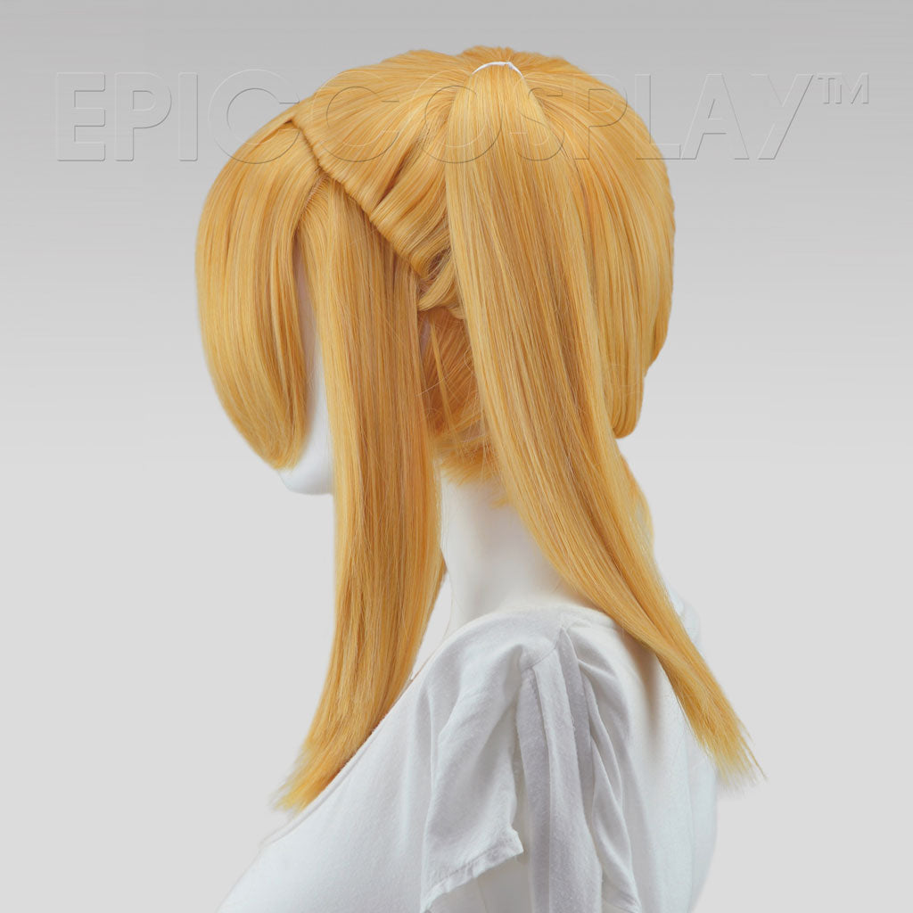 blonde pigtail wig