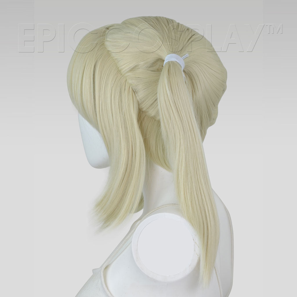 platinum pigtail wig