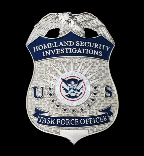 Us Hsi Tfo Task Force Officer Badge Homeland Security Investigations R