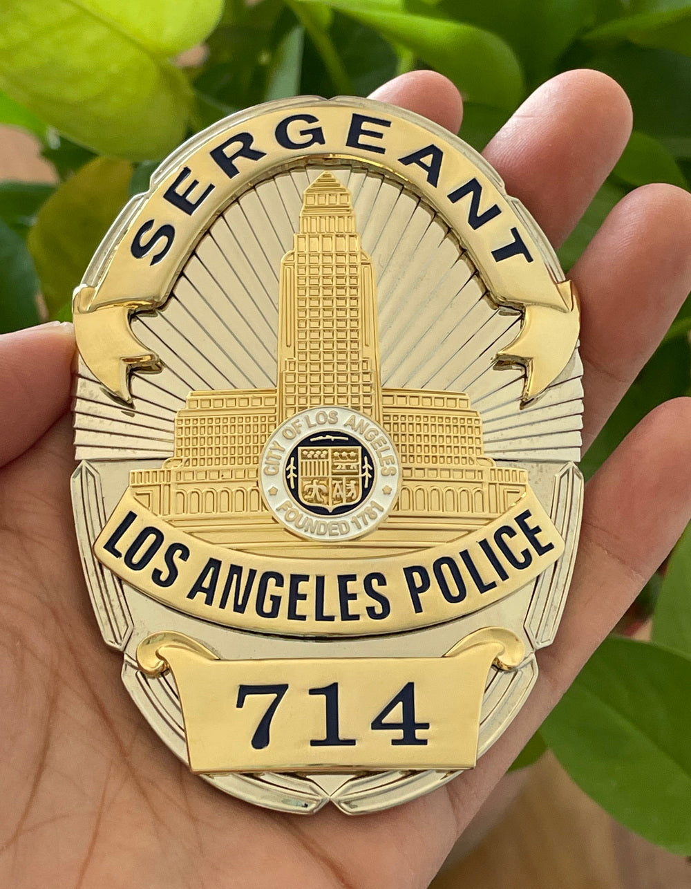 Real Lapd Badge