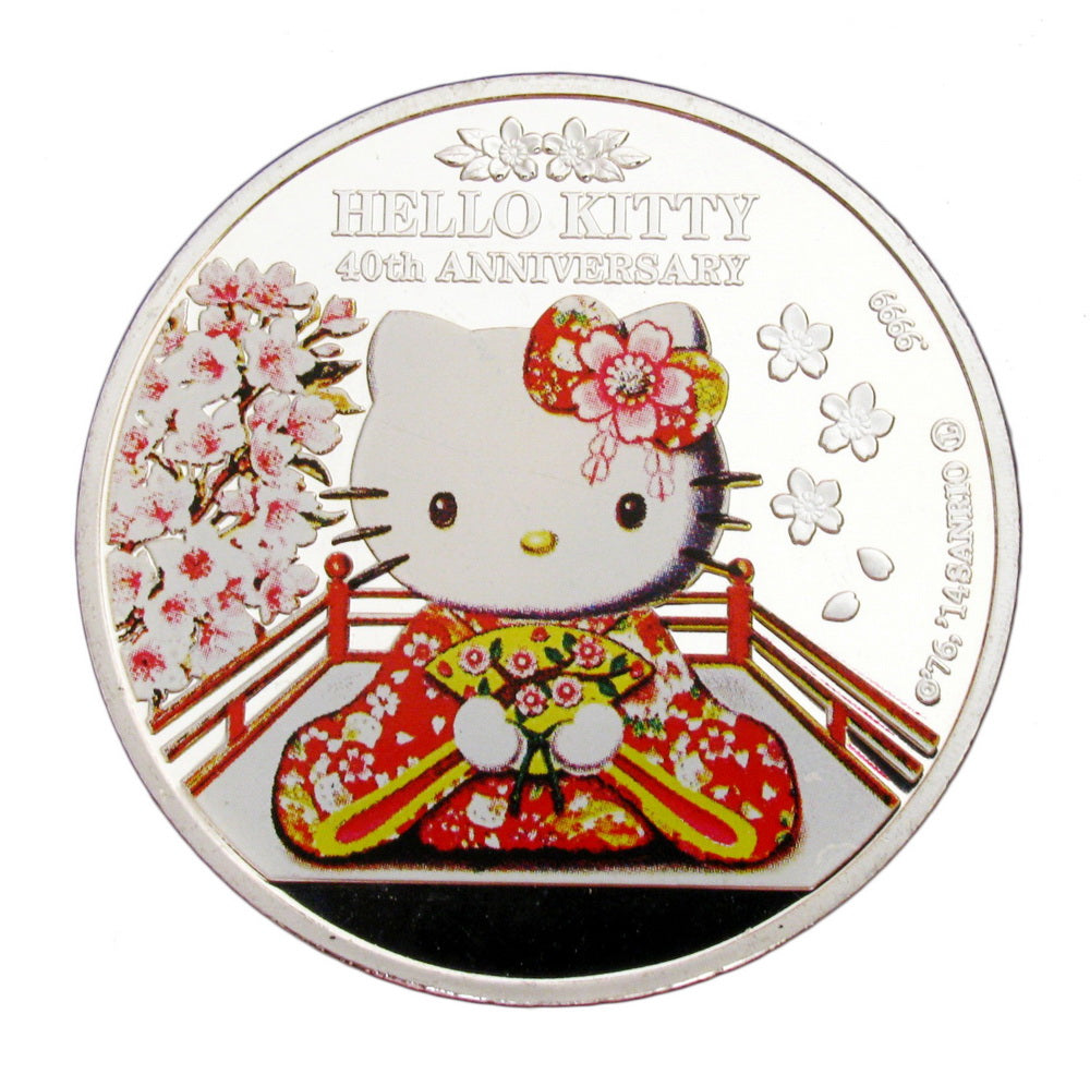 A Pair of Japan Anime Cartoon Kimono Hello Kitty  40th 