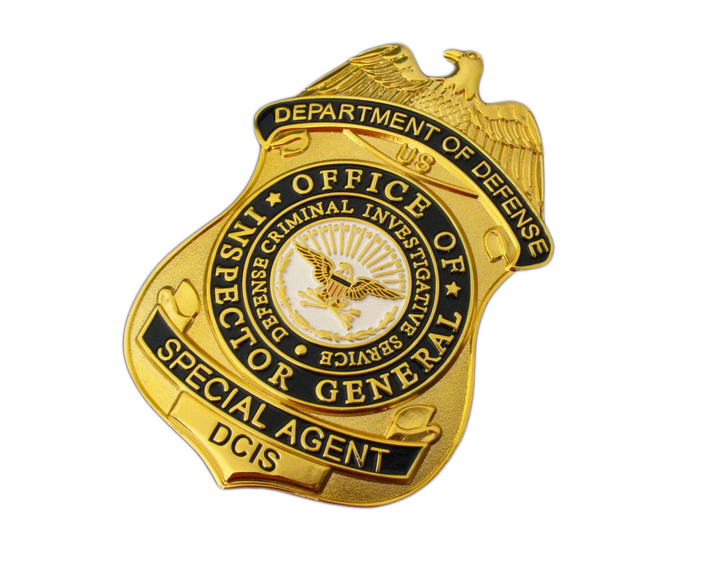 Us Dcis Office Of Inspector General Special Agent Badge Replica Movie Coin Souvenir 0552