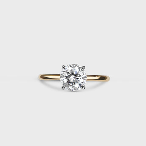 1.21ct Old European Diamond Engagement Ring