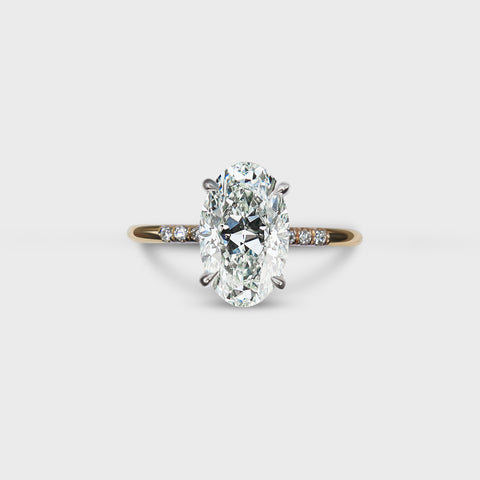 2.01ct Oval Cut Diamond Ring