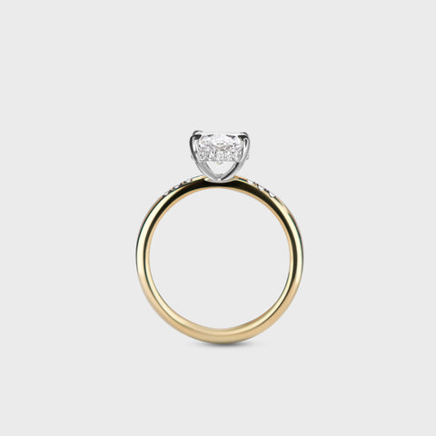 2.20 Oval Cut Diamond Ring