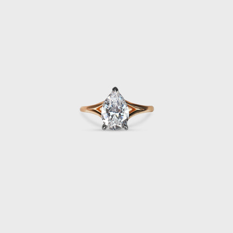 Split Shank Engagement Ring