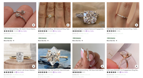 Diamond Ring Online Market Place