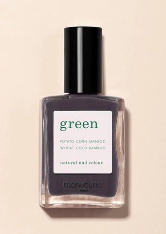 GREEN "Queen Of The Night" Nail Polish