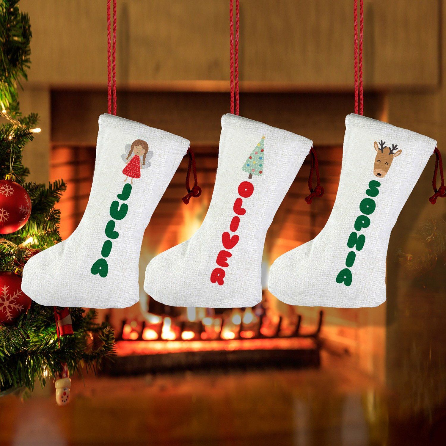 personalised childrens christmas stockings
