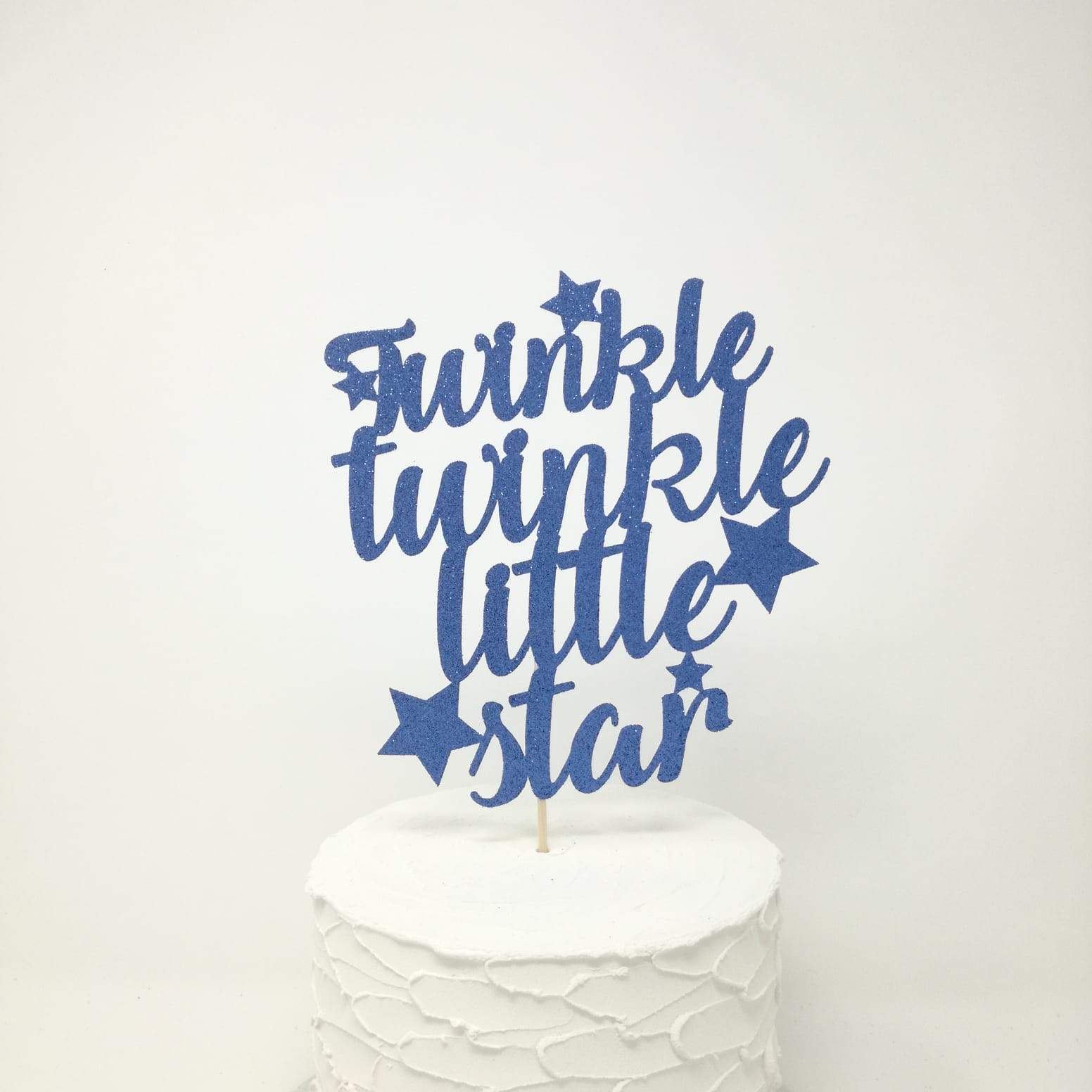 twinkle little star cake topper