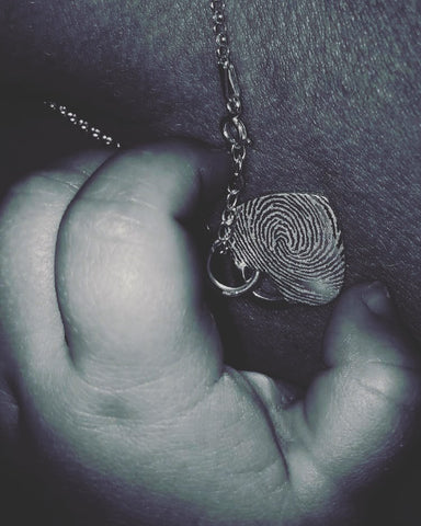 Memorial Fingerprint Necklace