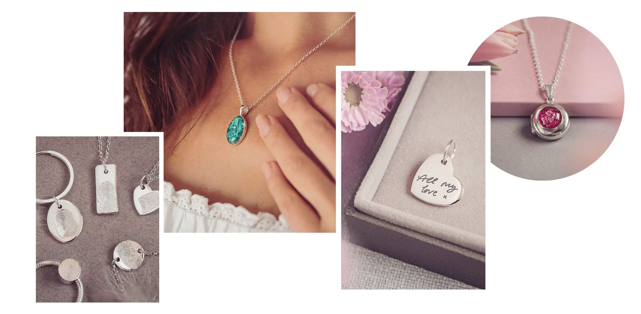 Sterling Silver Memorial Jewellery