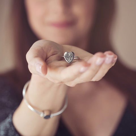 Handprint Ring