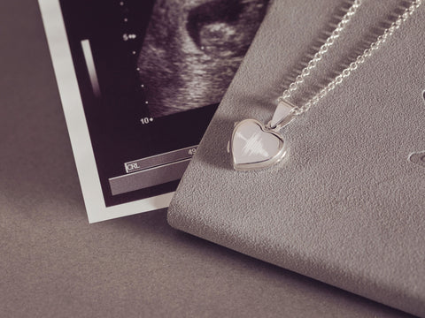 baby heartbeat necklace