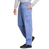Cherokee Workwear 4000 Scrubs Pants Men's Drawstring Cargo Ciel Blue 3XL