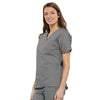 Cherokee Workwear 4700 Scrubs Top Women's V-Neck Grey 4XL