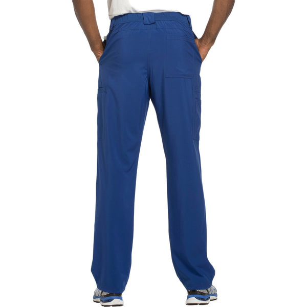 Cherokee Infinity CK200A Scrubs Pants Men's Fly Front Galaxy Blue 3XL