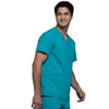 Cherokee Infinity CK900A Scrubs Top Men's V-Neck Teal Blue 5XL