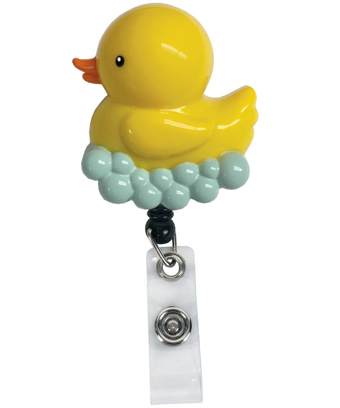 Glitter Vinyl Rubber Duck Retractable Badge Holder, Rubber Duck Retractable  Badge Reel, Rubber Duck Badge Holder, Pediatric Badge Holder -  Canada