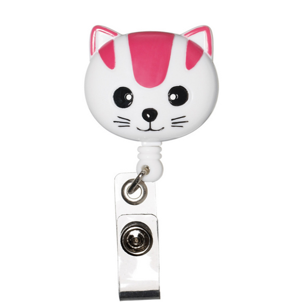 Prestige Deluxe Retracteze ID Holder Pink Cat