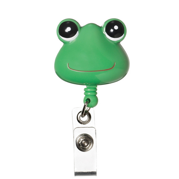 Prestige Deluxe Retracteze ID Holder Green Frog