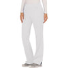 Cherokee Workwear Revolution WW110 Scrubs Pants Women's Mid Rise Straight Leg Pull-on White 4XL