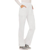 Cherokee Workwear Revolution WW110 Scrubs Pants Women's Mid Rise Straight Leg Pull-on White 5XL