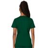 Cherokee Workwear Revolution WW620 Scrubs Top Women's V-Neck Hunter Green 3XL