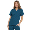 Cherokee Scrubs Top 2XL Cherokee Workwear 4700 Scrubs Top Women's V-Neck Caribbean Blue