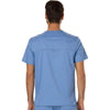 Cherokee Scrubs Top Cherokee Workwear Revolution WW690 Scrubs Top Men's V-Neck Ceil Blue