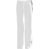 Cherokee Scrub Pants Luxe Low Rise Straight Leg Drawstring Pant White Pant