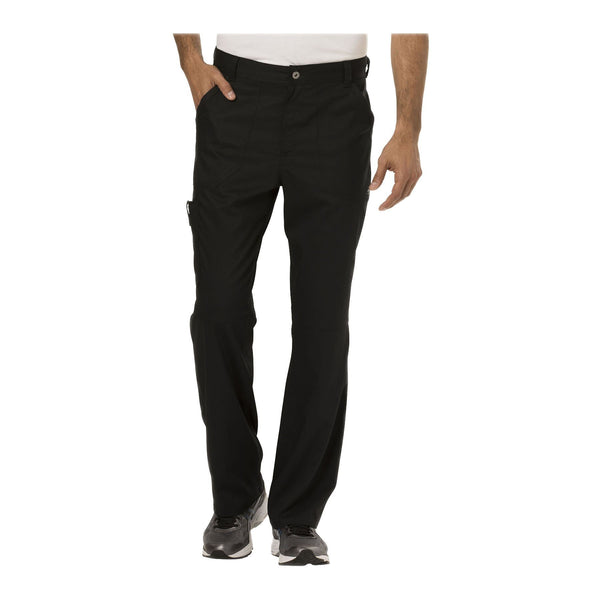 Cherokee Workwear Pant WW Revolution Men's Men's Fly Front Pant Black Pant