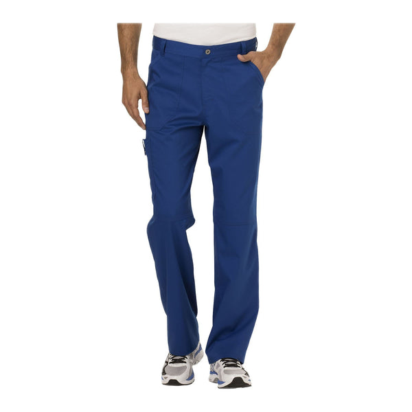 Cherokee Workwear Pant WW Revolution Men's Men's Fly Front Pant Galaxy Blue Pant