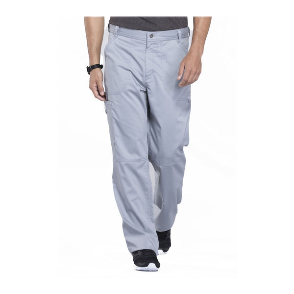 Cherokee Workwear Pant WW Revolution Men's Men's Fly Front Pant Grey Pant