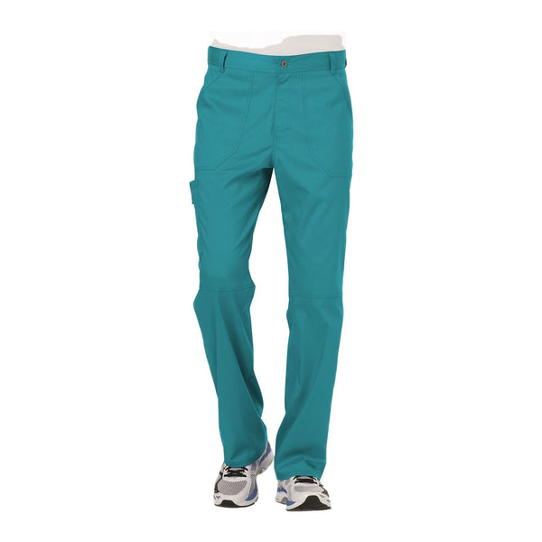 Cherokee Workwear Pant WW Revolution Men's Men's Fly Front Pant Teal Pant