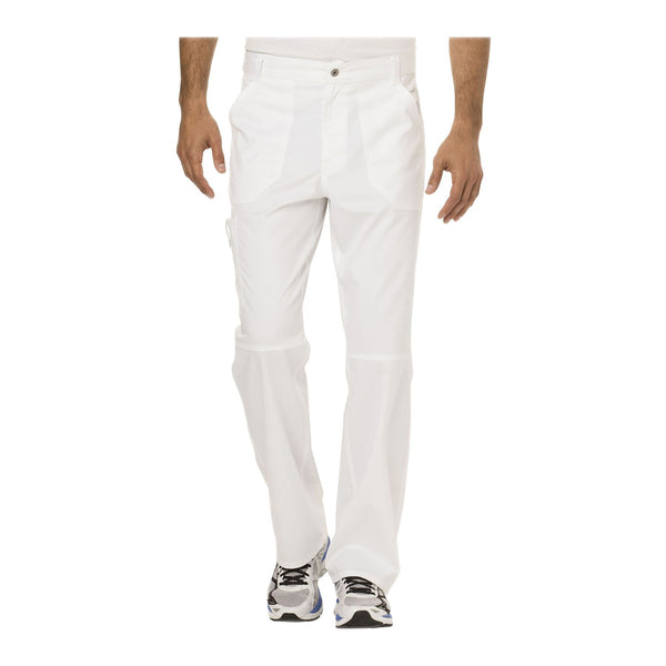 Cherokee Workwear Pant WW Revolution Men's Men's Fly Front Pant White Pant