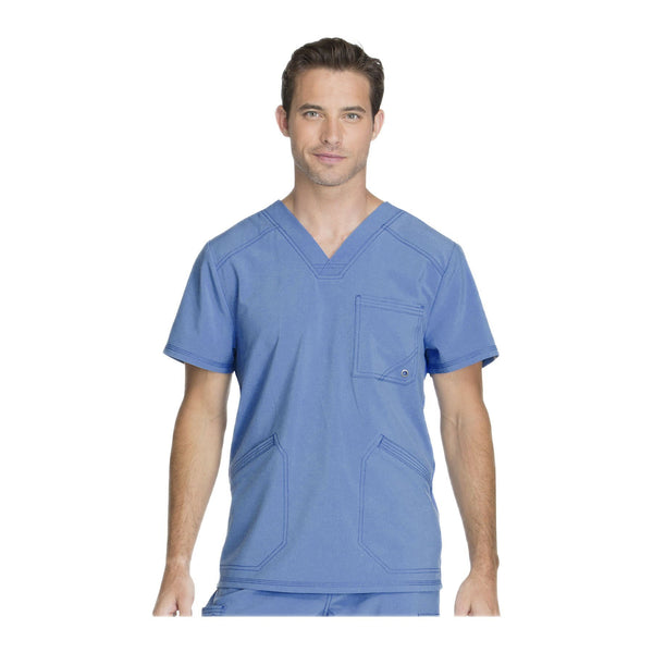 Cherokee Scrub Top Infinity Men V-Neck Top Ciel Top