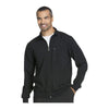 Cherokee Warm Up Jacket Infinity Men Zip Front Jacket Black Warm Up Jacket