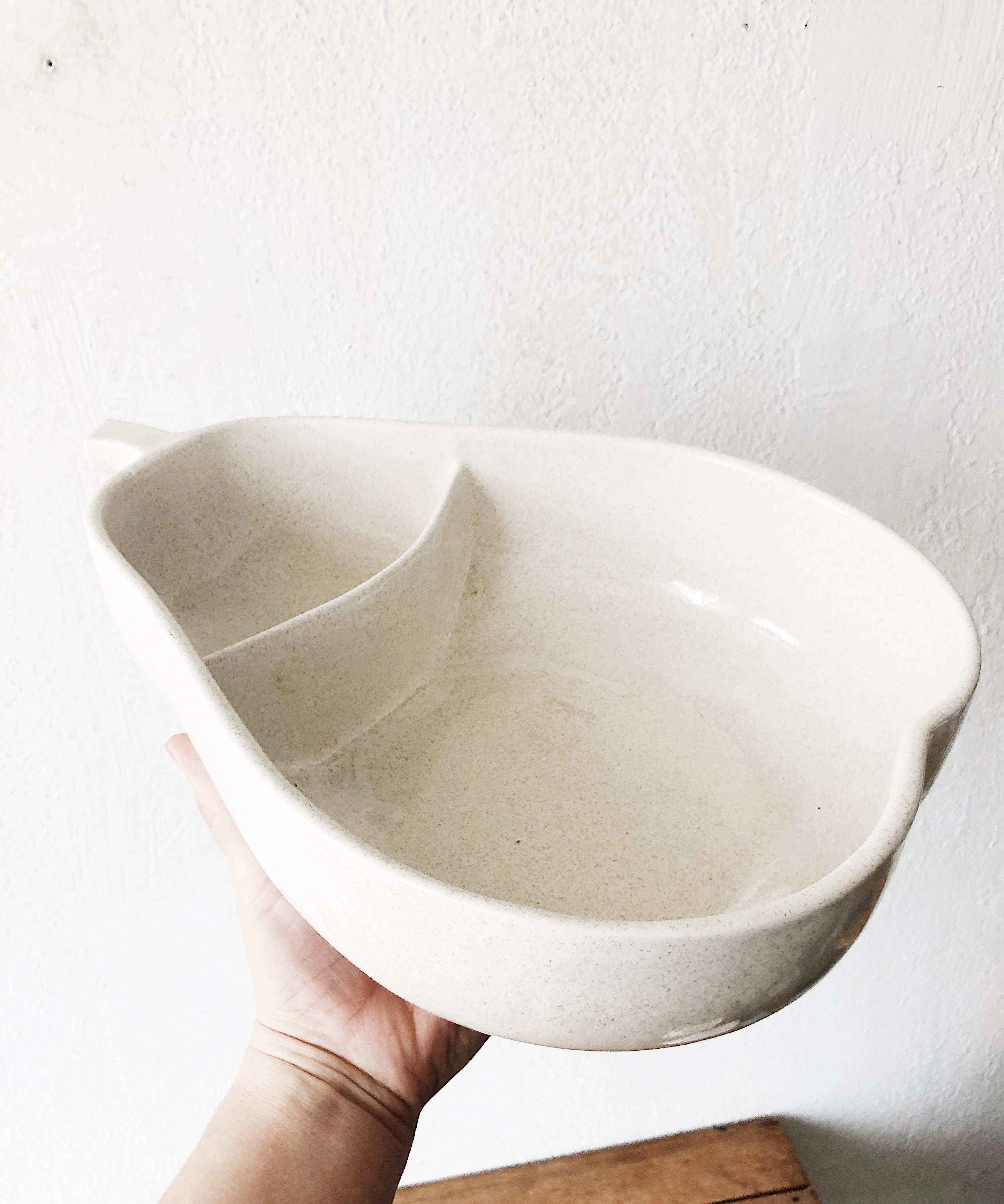 Vintage Ceramic Pear Bowl