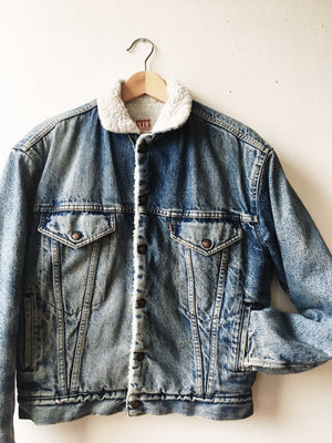 Vintage Levi's Sherpa Lined Jean Jacket – Maven Collective