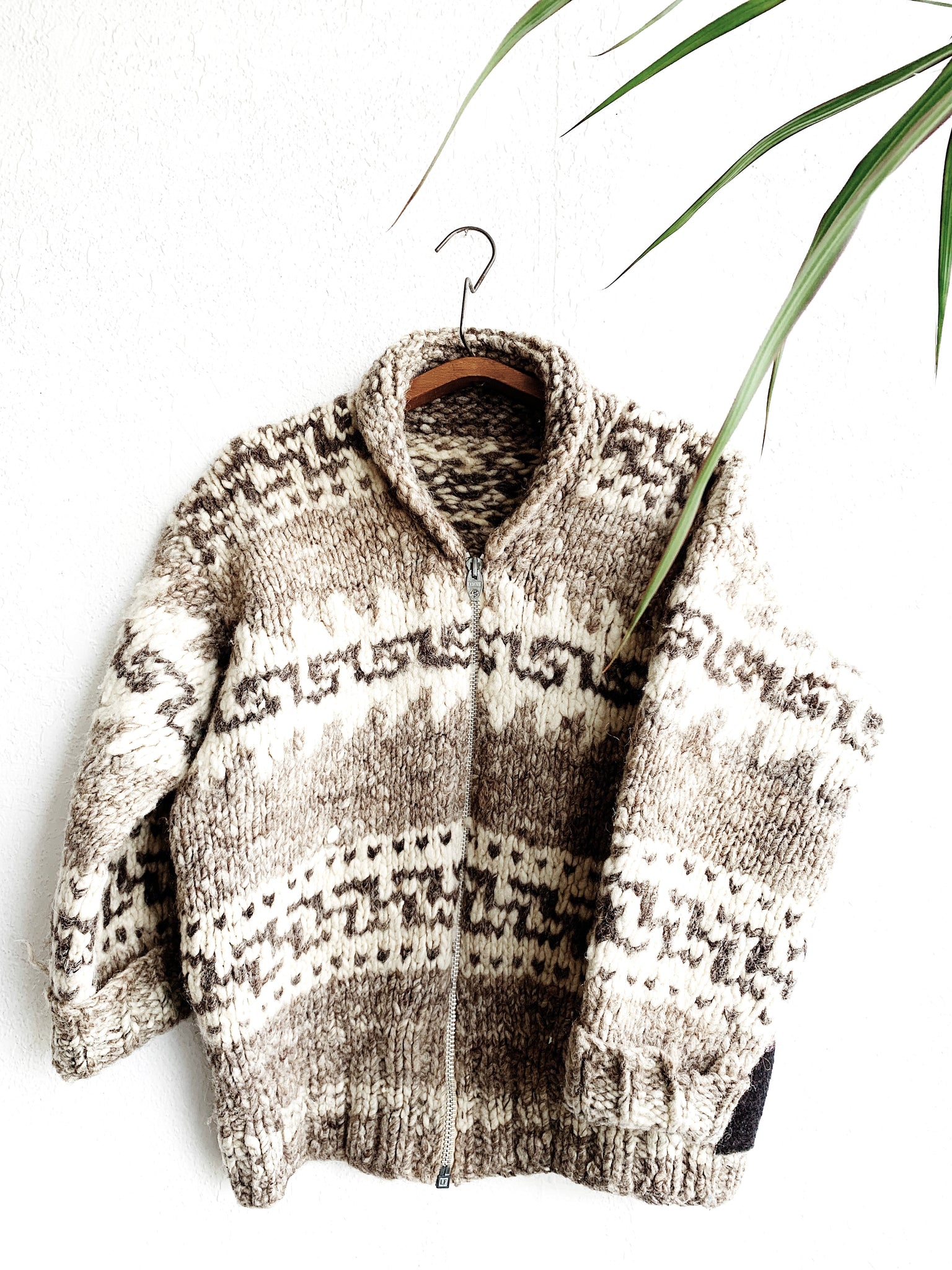 Vintage Handknit Wool Cowichan Sweater Coat – Maven Collective