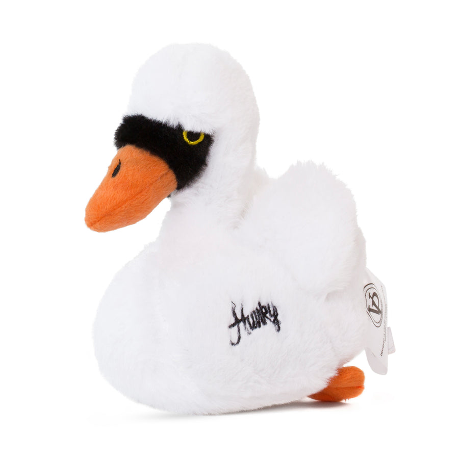 stuffed swan toy