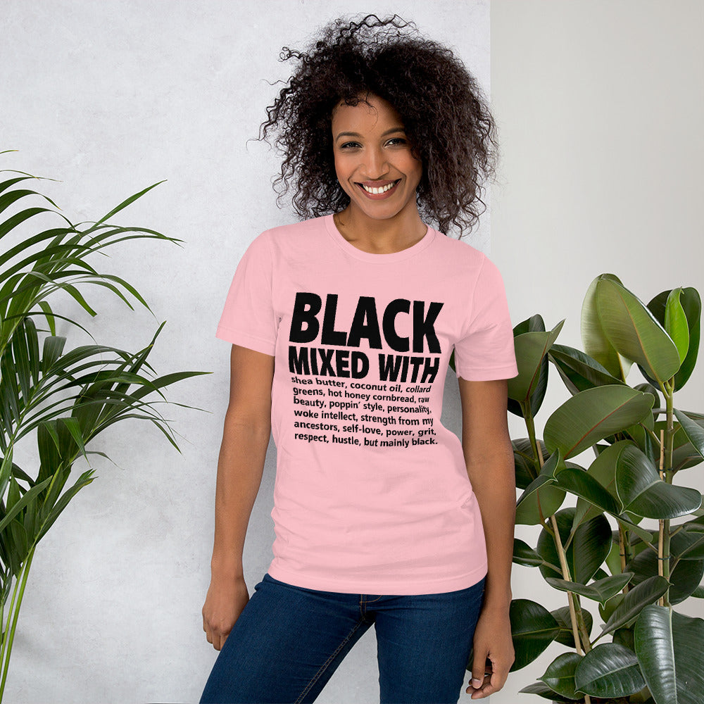Black Mixed With... Short-Sleeve Unisex T-Shirt
