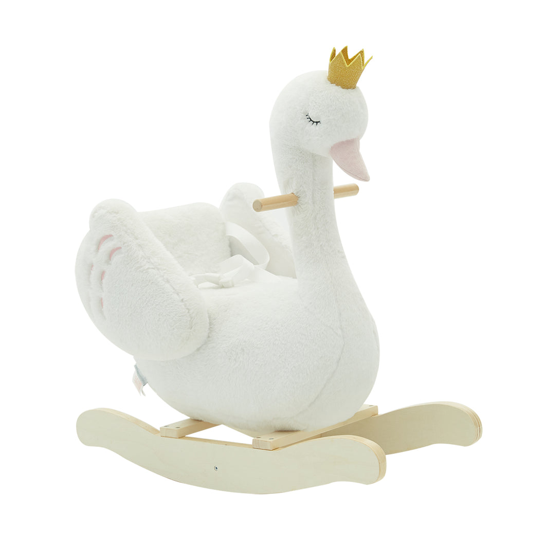 baby swan rocker