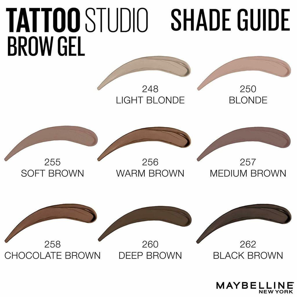 Maybelline New York on Twitter NEW tattoo studio brow gel lasts up to 2  days It instantly colors defines and comes with a spoolie that blends for  perfect fuller looking brows Get
